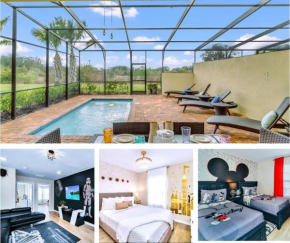Private Conservation View with Theme Rooms and Beautiful Pool Area, Perfect for Families #5ST4591